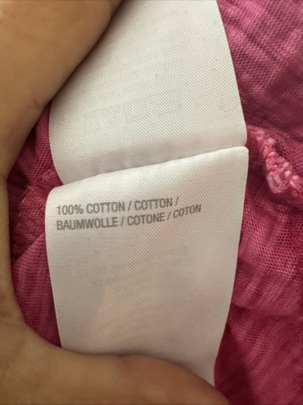 LOGO by Lori Goldstein Tunic Top 2X Short Sleeve Cotton Pink NWT - Picture 11 of 11